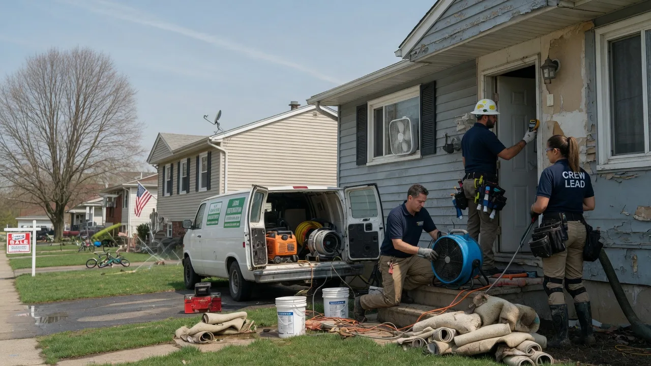 Flood Cleanup in Oregon near me